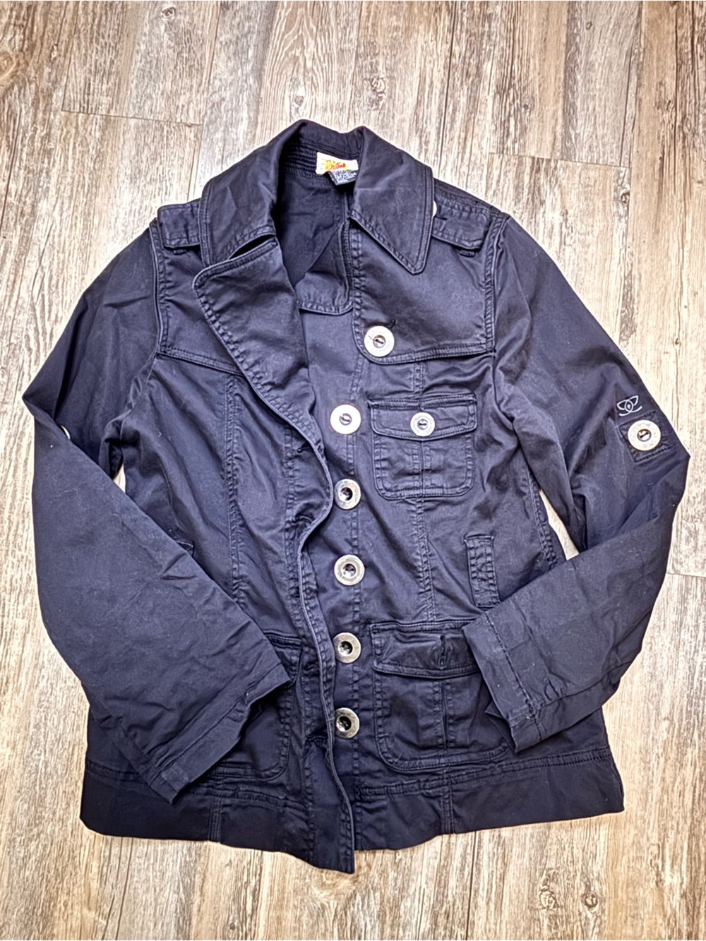 Ezekiel Navy Utility Button-Up Women's Jacket